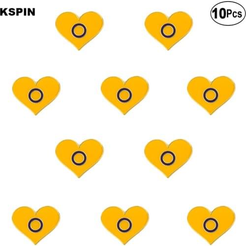 Pride Flag Brooches Lapel Pin Flag badge Brooch Pins Badges 10Pcs a Lot