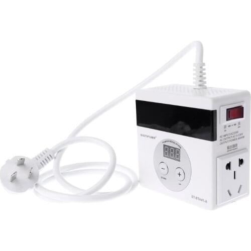 4000W SCR Electronic Voltage Regulator LED Digital AC 220V Temperature Speed Adjust Controller Dimming Dimmer Thermostat R9JF