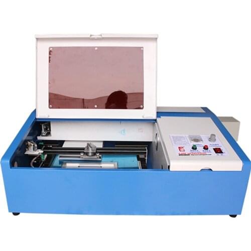 Free shipping co2 laser engraving machine laser engraver cutting machine make rubber stamp big power working area 30*20 metal la