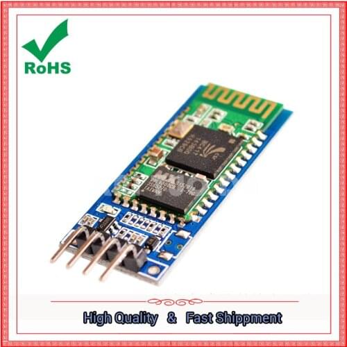 Wireless Bluetooth serial port transparent module wireless serial communication HC-06 slave Bluetooth module board