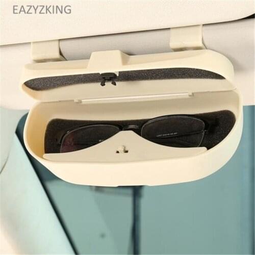 Glasses Case Holder Multifunctional Eyeglass Case Box The Holder For Glasses In The Car Universal Sunglasses Holder Accessories