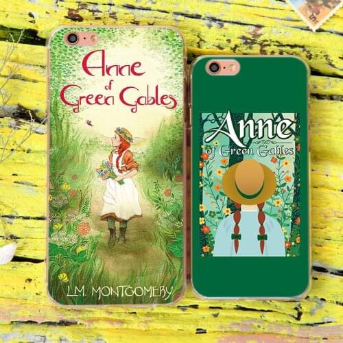 Anne of Green Gables Cartoon illustration Phone Case For iPhone 11 pro MAX XR 5S 6s 8 7 Plus X XS MAX 5 SE TPU Transparent Cover