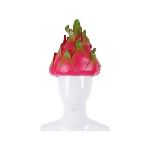 COSPTY PVC VINYL PITAYA HAT PARTY DRESS