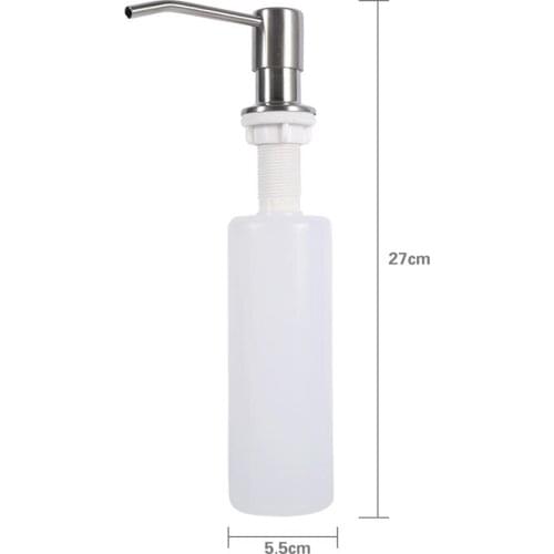 300ml Bathroom Faucet Sink Soap Dispenser Liquid Soap Lotion Dispenser Pump Storage Holder Bottle Kitchen Replace Bottle