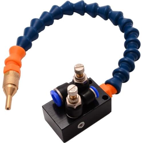 Engraving Machine Spray Cooling Mist Coolant Lubrication System Unit for 8mm Air Pipe CNC Lathe Milling Drill