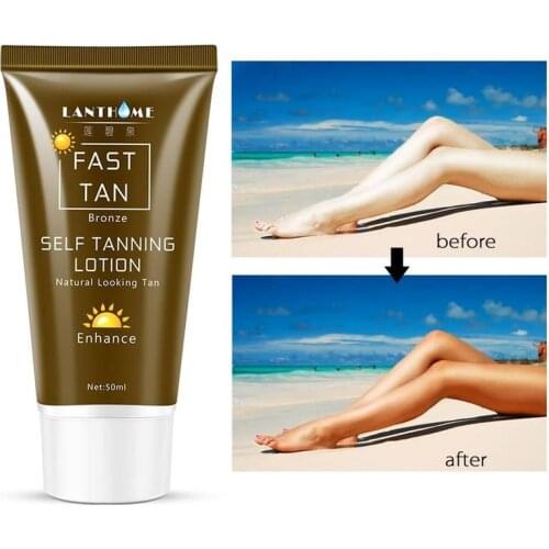 Body Tanning Cream Self Tanner Natural Sunless Tanning Bronzing Skin Nourishing Self Tanning Lotion Body Natural Tan Looking