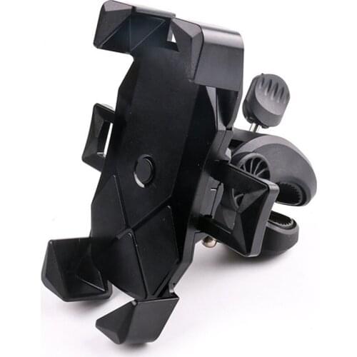 Bicycle Mobile Phone Holder Motorcycle Handlebar Anti-shock Protection Adjustable Function Sturdy And Safe Holder
