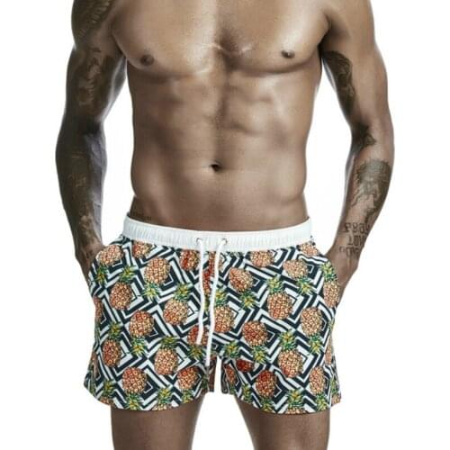 2020 Summer Beach Shorts Men Swimwear Sunga Summing Trunks Sexy Quick Dry Swimsuit Board Shorts Bathing Suit Maillot De Bain