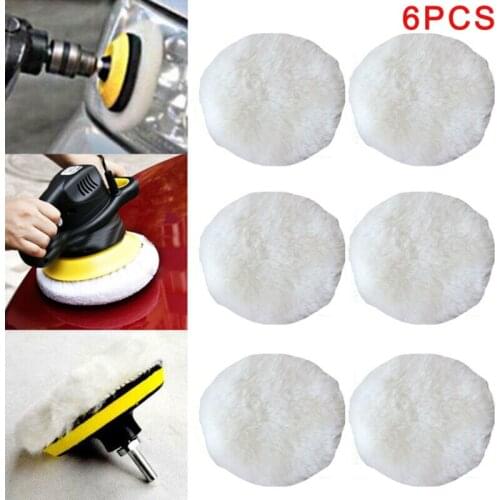 Car Polisher Polishing Pad Imitation Lamb Cashmere Soft Wool Universal