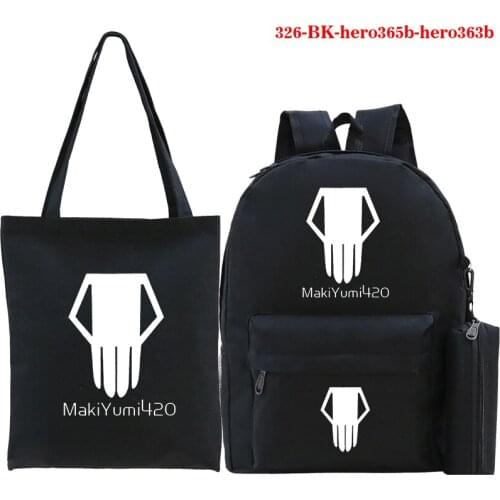 Boku No Hero Academia My Hero Academia Print School Bag Students Kids Backpack Teenage Anime Backpacks New Schoolbag Men Bookbag