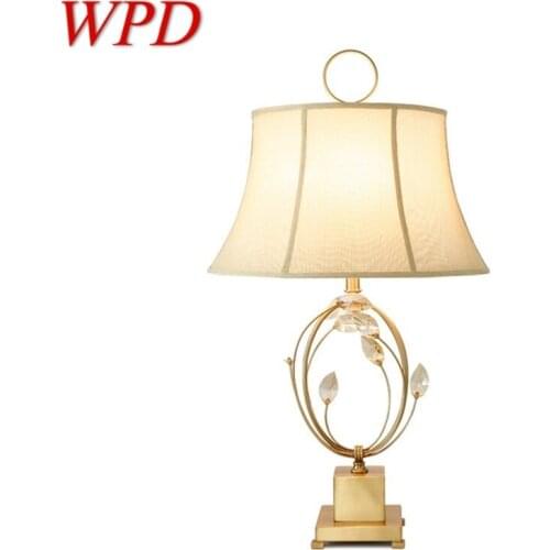 WPD Nordic Creative Table Lamp Contemporary LED Decorative Desk Light for Home Bedside Bedroom