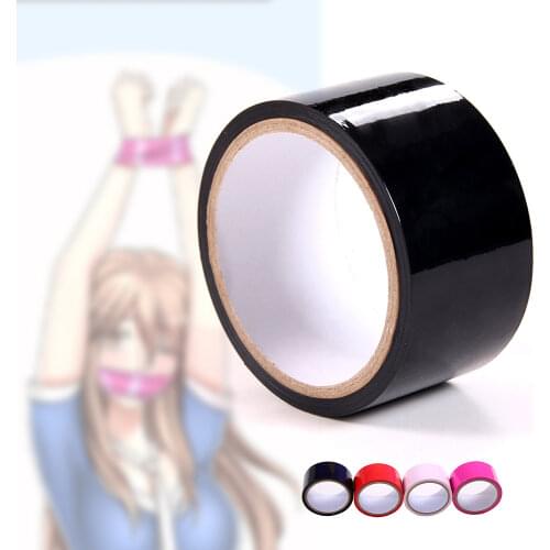 New Adult Games Electrostatic Tape SM Sex Bondage Restraint BDSM Sex Bondage Handcuffs Erotic Toys For Couples Juguetes Sexuales