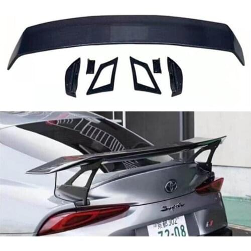 GT REAL CARBON FIBER REAR WING TRUNK LIP TAIL SPOILER FOR Toyota Supra A90 2019 2020 2021 2022
