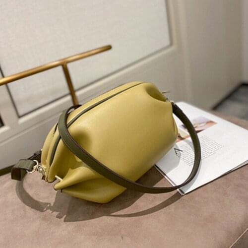 Fashion Brand Boston Handbag PU Leather Fashion Lady Crossbody Bag High Quality Ladies Tote Handbag Pillow Shoulder Bags Female