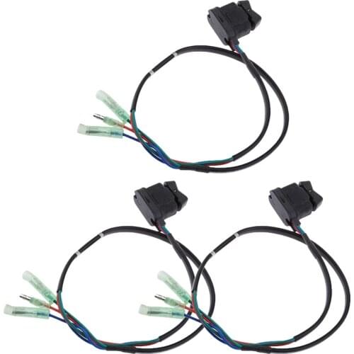 3pcs Marine Boat Tilt Trim Switch 87-16991A1 For Outboard Engine