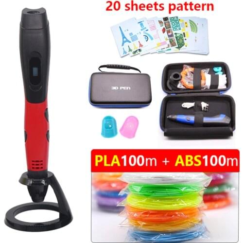 3d pen 3d handle 5V 2A Can use power bank easy to carry Suitable for home, outdoor, school creation Best Christmas present