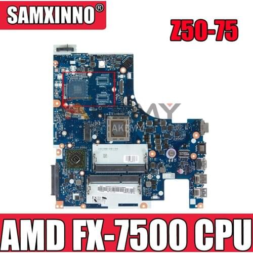New ACLU7/ACLU8 NM-A291 Motherboard For Lenovo Z50-75 G50-75M G50-75 G50-75M Laptop mainboard ( For AMD FX-7500 CPU ) GM