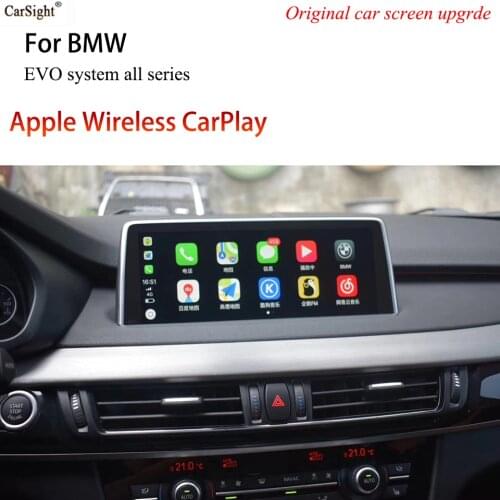 Android Auto Module iPhone WiFi Wireless CarPlay for BMW EVO ( NBT2 ) Support Rear and Front Camera Inputs
