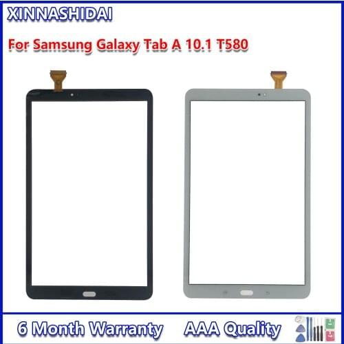 For Samsung Galaxy Tab A 10.1 T580 Touch Screen Panel Digitizer Sensor LCD Display Front Glass