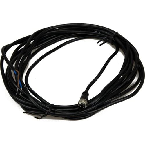 FSC8-MS-3V5 M8 5m PVC cable sensor connector 3pins straight male head for M8 NPN PNP proximity sensor switch