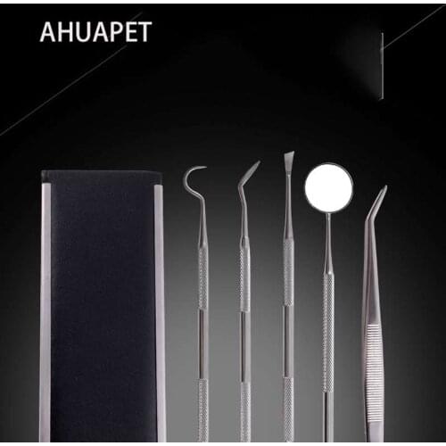 Dental Scaler Tools For Dog Health Supplies Dentist Instruments Tartar Removal Tool Veterinary Needles Double Head para E