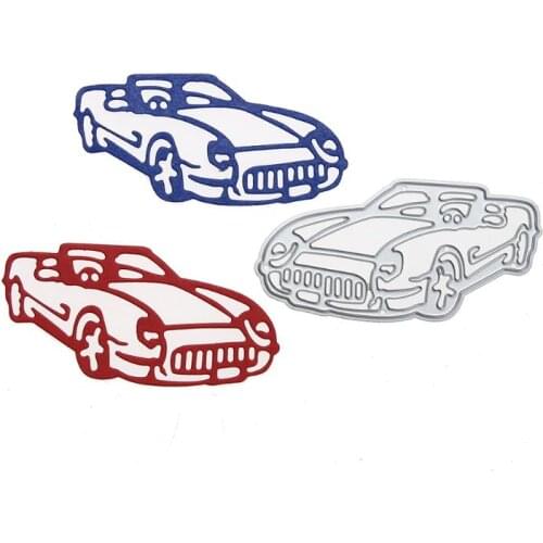 Metal Cutting Dies Car Shape Craft Stencils DIY Scrapbooking Die Cuts Embossing Dies Stencils for Photo Album Cards Decorative