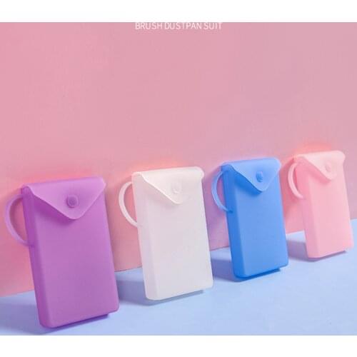 Multi-color Silicone Mask Storage Bag, Portable, Carry-on Storage Mask Dust-proof And Stain-proof Stockpile Box In A Safe Place