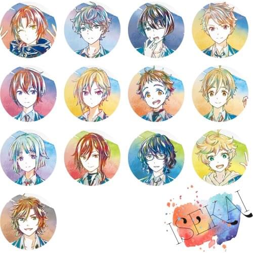 Ensemble Stars Anime Badge Game knights Izumi Sena Ritsu Sakuma Rabits Switch MaM Metal Badge Brooch Pin