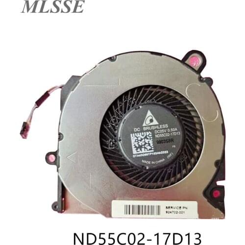 New Original For HP Elite x2 1013 G3 Laptop Cooling Fan ND55C02-17D13 924702-001 100% Tested Fast Ship