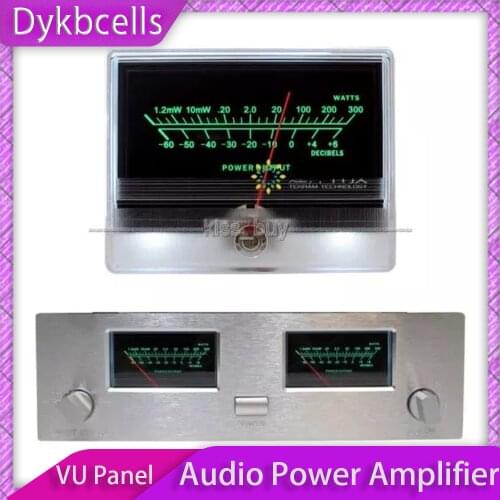 VU Panel Meter header Audio Power Amplifier Indicator Preamp tube AMP DB Table Level Header LED Backlight