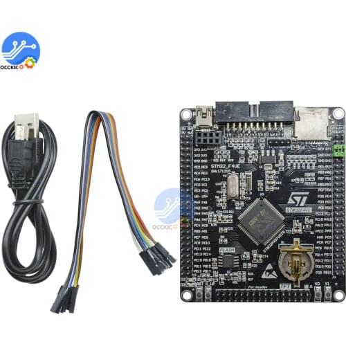 STM32F407VET6 development board Cortex-M4 STM32 minimum system learning board ARM core board STM module SD card slot