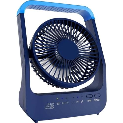 20000 mAh Handheld Mini Portable USB Fan Rechargeable cooling stand Table fan Super Mute Silent For Pc / Laptop / Notebook