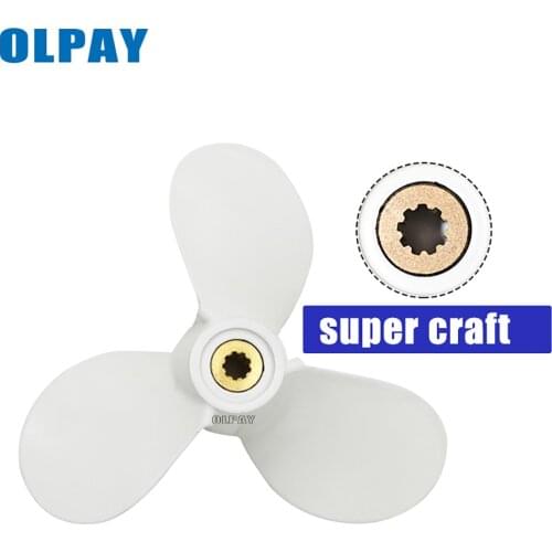 7 1/2x7-BA boat engine propeller for Yamaha 6E0-45943-01-EL,propeller for Hidea 4-6HP,propeller for Parsun 4-6HP