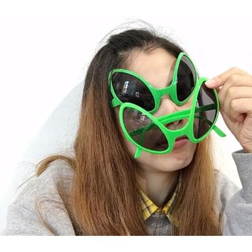 Q9QB Funny ET Costume Glasses Rainbow Lenses ET Sunglasses Halloween Party Props Favors Accessories for Adults and Kid