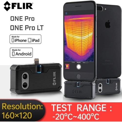FLIR ONE PRO Thermal Camera Mobile Phone Infrared Thermal Imager for Phone IOS Android Type-C Detect Water Pipe Floor Heating