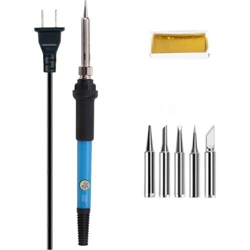 60W Weller Thermostatic Electric Soldering Iron Tip Fast Heating Electronic Soldering Tools Tip Solder Wire Rosin Mini Station