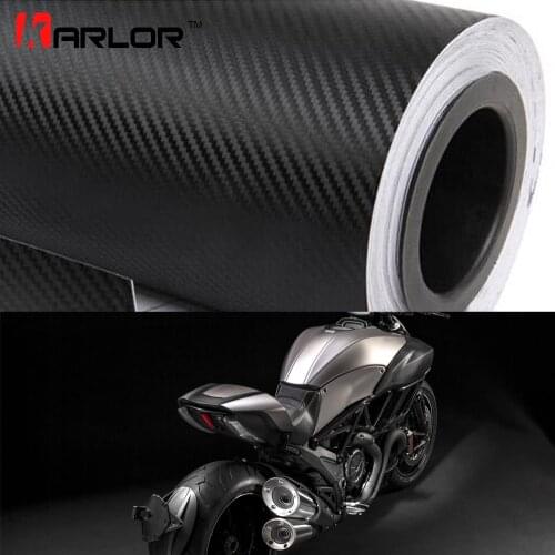 30x200cm Motorcycle 3D Carbon Fiber Vinyl Car Wrap Sheet Roll Film Stickers Decal Styling Auto Motorbike Motorcycle Accessories