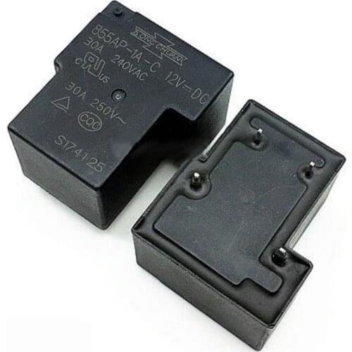 5pcs/lot 100%New Relay 855AP-1A-C-12VDC 855AP-1A-C-24VDC 855AP-1A-C-48VDC 855AP-1A-C 12V 24V 48V 855AP 1A C 30A 4PIN