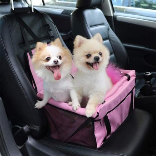 Pet Dog Car Seat Safety Pet Carriers Bag Hanging Bags Travelling Mesh Waterproof Folding Carrying For Dogs Transport Pet Basket