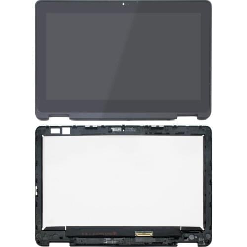B116XAB01.2 NV116WHM-T11 HD LCD Display Matrix Touch Screen Digitizer Assembly With Bezel For Dell Chromebook 11 5190