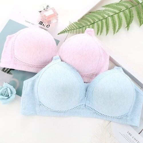 Maternity Bra Wire Free Front Closure Nursing Bra Pregnant Women Sleeping Bras Underwear Cotton Maternity Nursing Bras