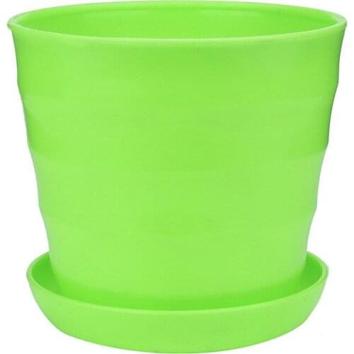 Plant Flower Pots Plastic Starting green Universal Soft Flowers Nursery Seeds Storage Pots Container Garden Decoration Z30606