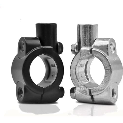 7/8" Motorcycle Handle Bar Mirror Mount Holder Rear view Handlebar Mirror Clamp For Motorcycle