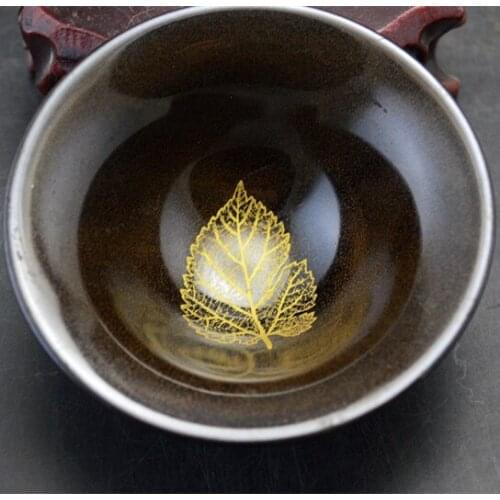 Antique SongDynasty porcelain bowl,Jizhou kiln leaf tea bowl,Hand- carving crafts,Decoration,Collection&Adornment,Free Shipping