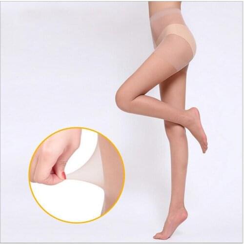 Stovepipe Sexy Tights Upshift Meia Calca Bottoming Compression Stockings Female Pantyhose Genuine Cored Wire Ultra Slim CI138