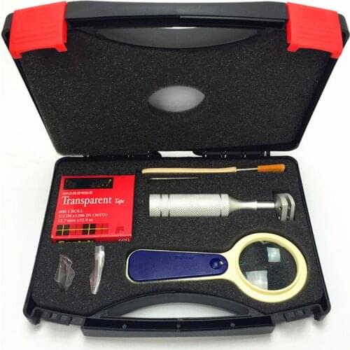 QFH Cross cutter Adhesion Tester Cross-Cut Tester Kit including 1mm/2mm blades