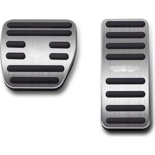 Foot Fuel Cover Aluminum Car Accelerator Pedal Brake For Smart Fortwo 453 451 Forfour 2015 2016 2017 2018 2019 2020