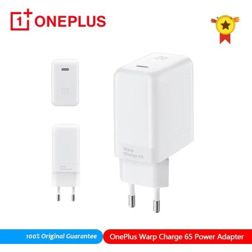 Original OnePlus Warp Charge 65 Power Adapter EU plug For OnePlus 8T 9 Pro Warp Charge 30 for OnePlus 8 Pro/8/7T Pro Fast Charge