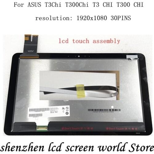 12.5 " For ASUS T3Chi T300Chi T3 CHI T300 CHI LCD Display Touch Screen Assembly B125HAN01.0