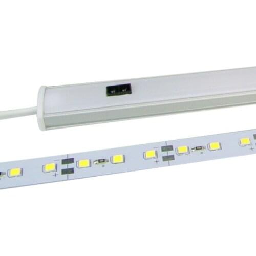 Scan Switch Hand Sweep LED Under Cabinet light Hand Motion Sensor Cupboard Wardrobe Night Lamp Hand Wave Bar Kitchen lighting